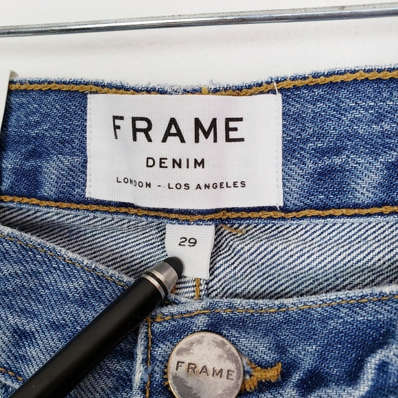 NWT Frame Le Pegged High Rise Straight 29 - Picture 10 of 16